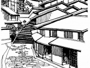 （３）空間的、時間的連続性のある町の共通要素。