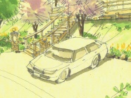 ・別荘にあるミステリアスな車