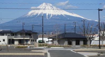 ●富士見公園から富士山への景観軸線