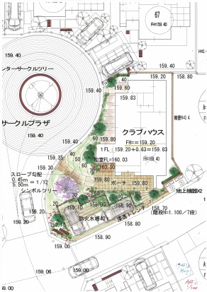 ■クラブハウス外構計画:1905 ■クラブハウス外構計画:1905